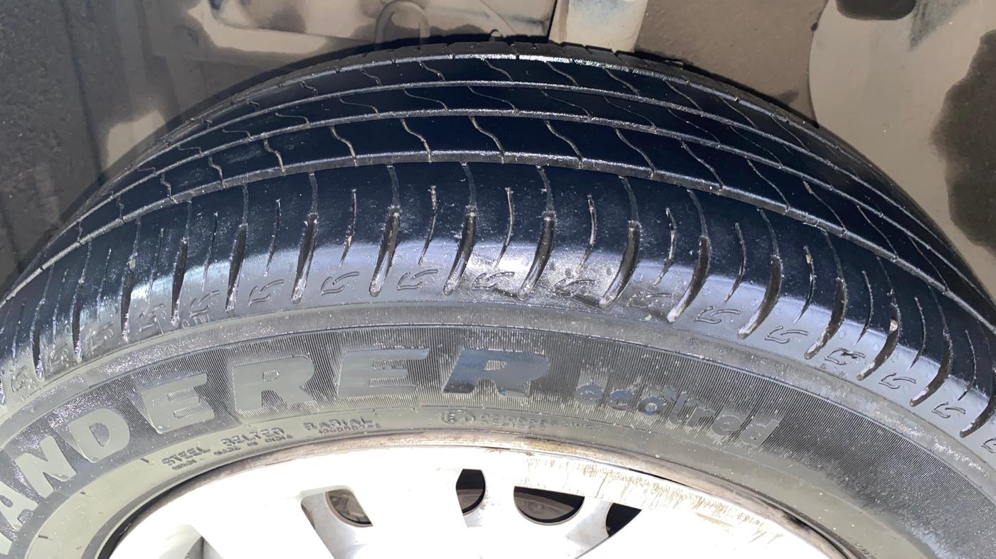 2021 Maruti Vitara Brezza LXI, Petrol, Manual, 28,567 km, Left Front Tyre Tread