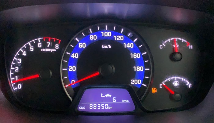 2015 Hyundai Xcent S (O) 1.2, Petrol, Manual, 88,423 km, Odometer Image