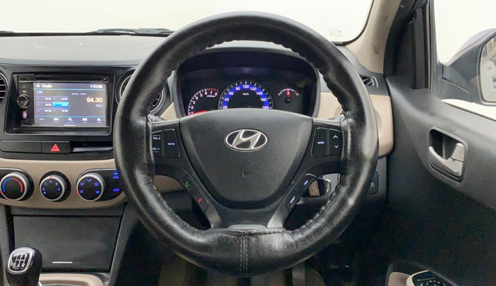 2015 Hyundai Xcent S (O) 1.2, Petrol, Manual, 88,423 km, Steering Wheel Close Up