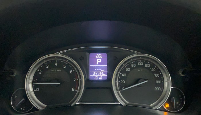 2016 Maruti Ciaz ZXI+ AT, Petrol, Automatic, 84,375 km, Odometer Image