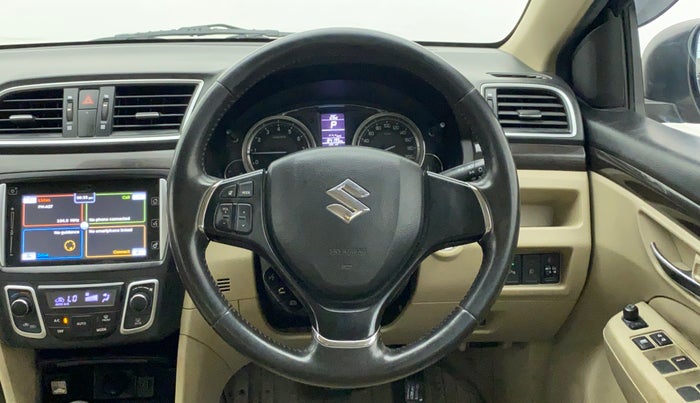 2016 Maruti Ciaz ZXI+ AT, Petrol, Automatic, 84,375 km, Steering Wheel Close Up