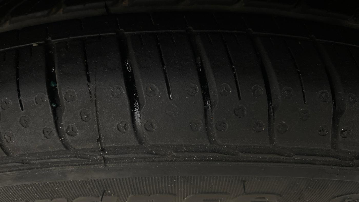 2023 Tata Tiago XZA PLUS PETROL, Petrol, Automatic, 10,244 km, Right Rear Tyre Tread