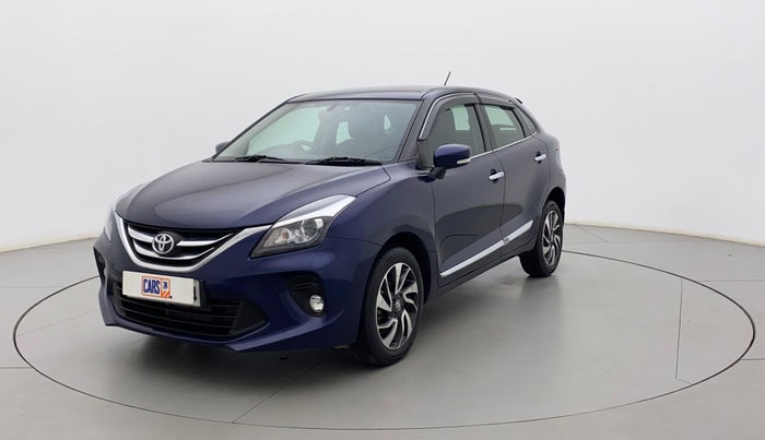 2020 Toyota Glanza V CVT, Petrol, Automatic, 32,204 km, Left Front Diagonal