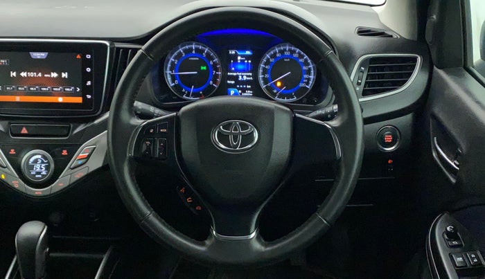 2020 Toyota Glanza V CVT, Petrol, Automatic, 32,204 km, Steering Wheel Close Up