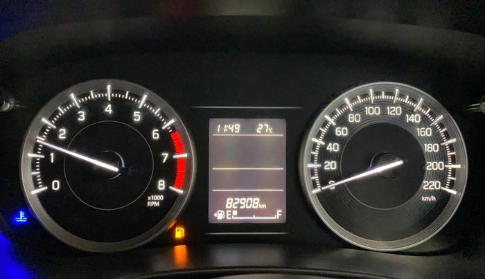 2022 Maruti Baleno DELTA PETROL 1.2, Petrol, Manual, 82,918 km, Odometer Image