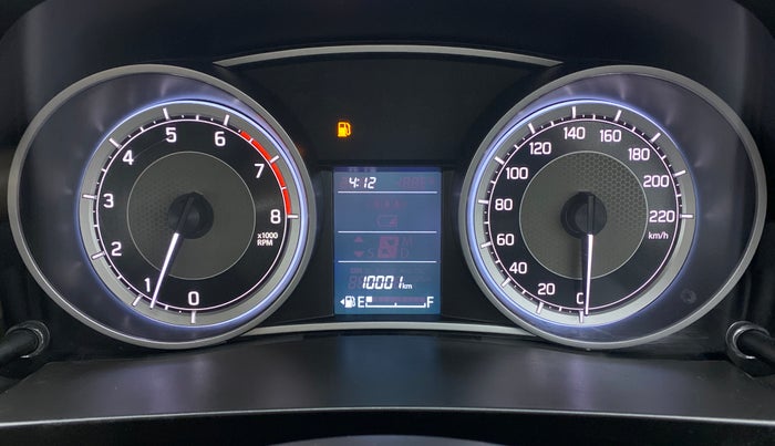 2021 Maruti Dzire VXI, Petrol, Manual, 10,001 km, Odometer Image