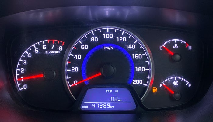 2015 Hyundai Grand i10 ASTA 1.2 KAPPA VTVT OPT, Petrol, Manual, 47,492 km, Odometer Image