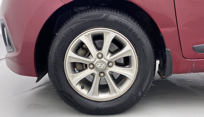 2015 Hyundai Grand i10 ASTA 1.2 KAPPA VTVT OPT, Petrol, Manual, 47,492 km, Left Front Wheel