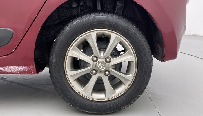 2015 Hyundai Grand i10 ASTA 1.2 KAPPA VTVT OPT, Petrol, Manual, 47,492 km, Left Rear Wheel