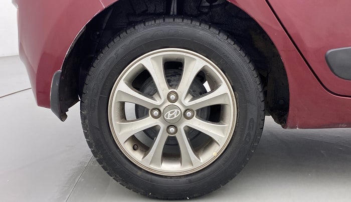 2015 Hyundai Grand i10 ASTA 1.2 KAPPA VTVT OPT, Petrol, Manual, 47,492 km, Right Rear Wheel