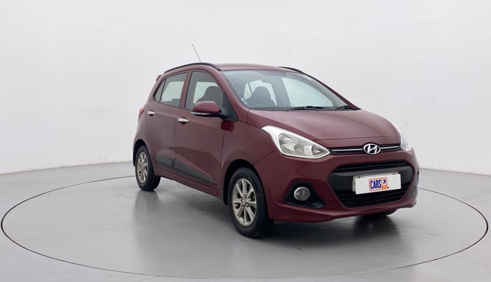 2015 Hyundai Grand i10 ASTA 1.2 KAPPA VTVT OPT, Petrol, Manual, 47,492 km, Right Front Diagonal