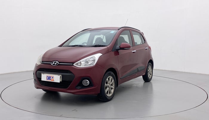 2015 Hyundai Grand i10 ASTA 1.2 KAPPA VTVT OPT, Petrol, Manual, 47,492 km, Left Front Diagonal