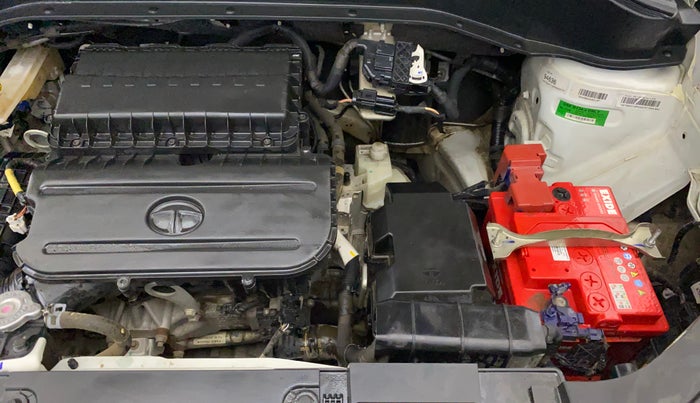 2021 Tata PUNCH CREATIVE AMT 1.2 RTN DUAL TONE, Petrol, Automatic, 31,940 km, Engine View - Left