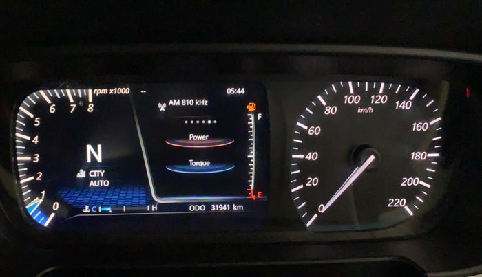 2021 Tata PUNCH CREATIVE AMT 1.2 RTN DUAL TONE, Petrol, Automatic, 31,940 km, Odometer Image