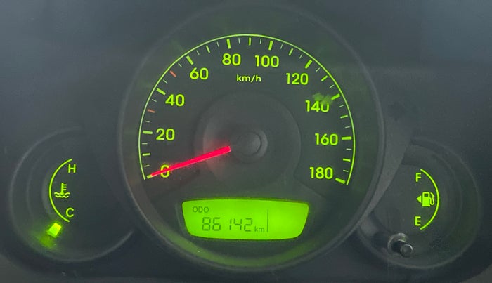 2018 Hyundai Eon ERA +, Petrol, Manual, 86,197 km, Odometer Image