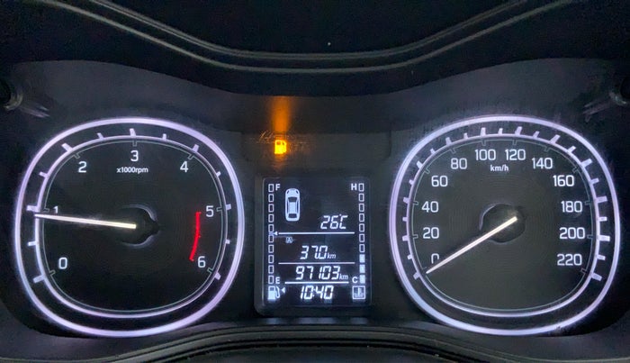 2016 Maruti Vitara Brezza ZDI PLUS, Diesel, Manual, 97,431 km, Odometer View