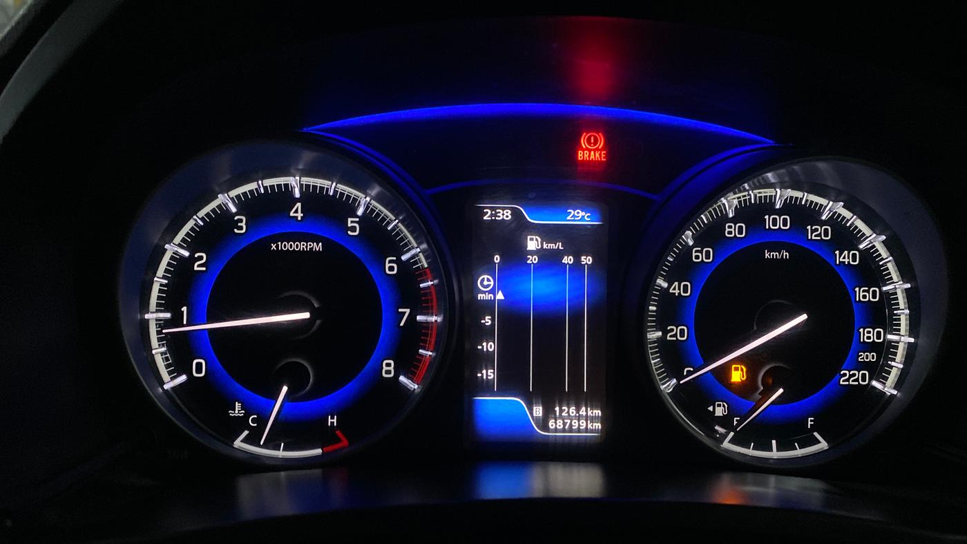 2017 Maruti Baleno ALPHA PETROL 1.2, Petrol, Manual, 68,794 km, Odometer Image