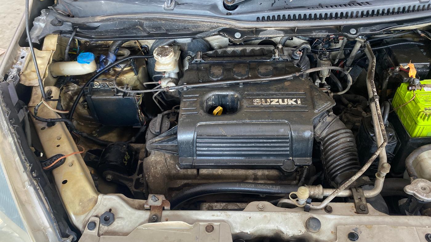 2013 Maruti Wagon R 1.0 LXI CNG, CNG, Manual, 72,871 km, Engine View - Right