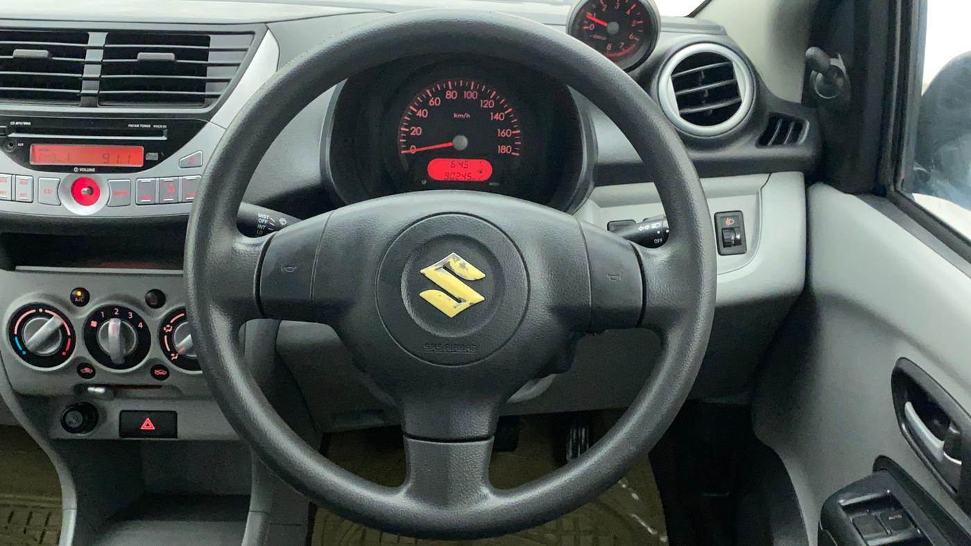 2011 Maruti A Star ZXI, Petrol, Manual, 90,245 km, Steering Wheel Close Up