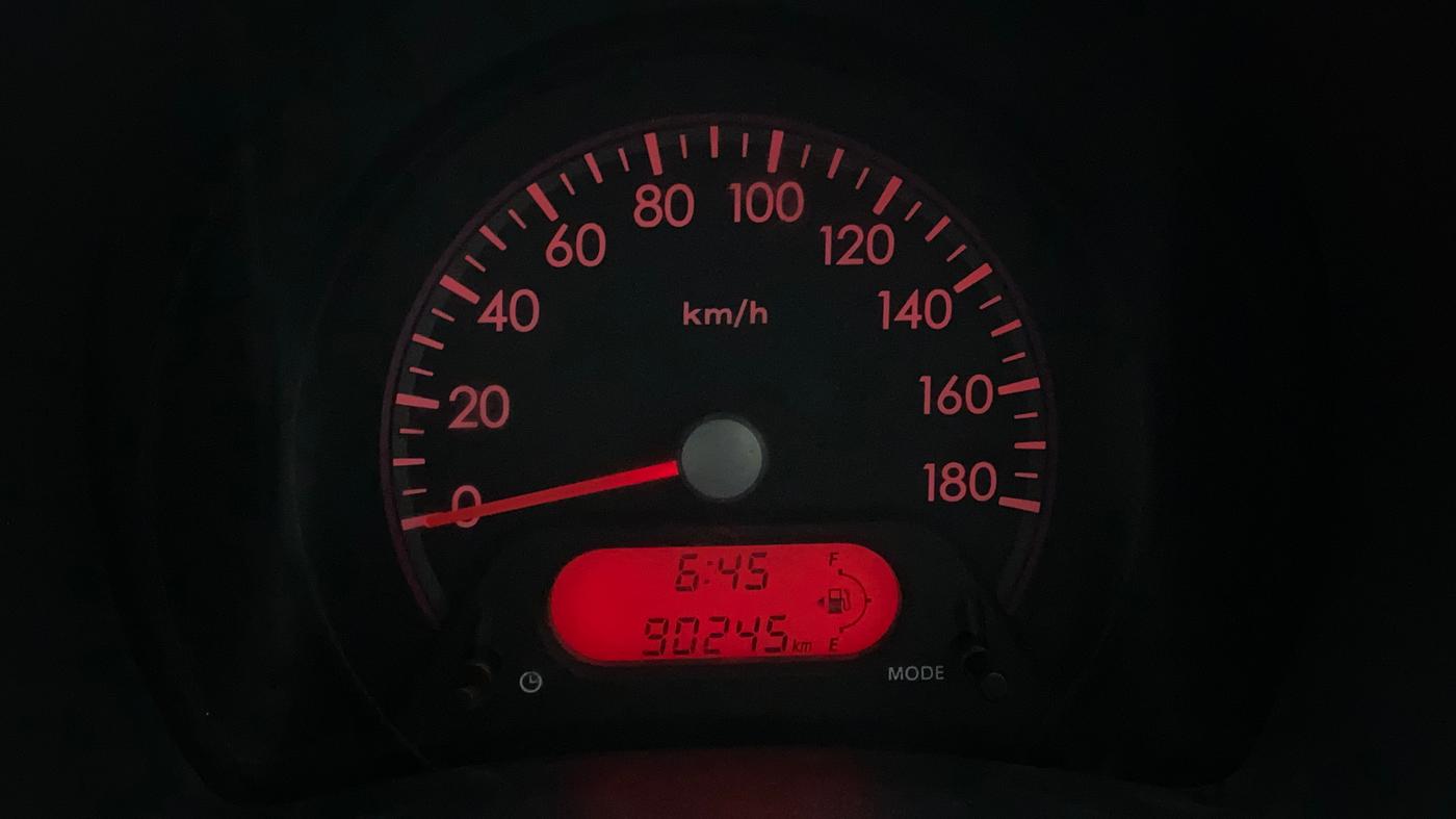 2011 Maruti A Star ZXI, Petrol, Manual, 90,245 km, Odometer Image