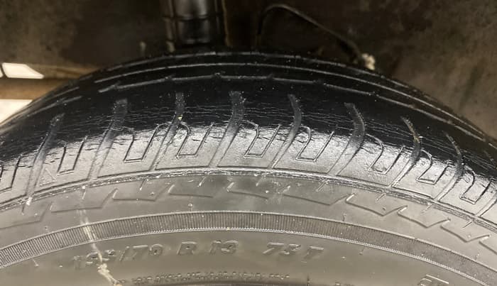 2018 Datsun Go Plus T, Petrol, Manual, 44,416 km, Right Rear Tyre Tread