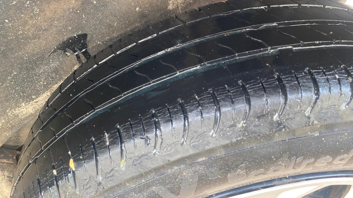 2019 Maruti S PRESSO VXI PLUS AMT, Petrol, Automatic, 45,482 km, Left Rear Tyre Tread