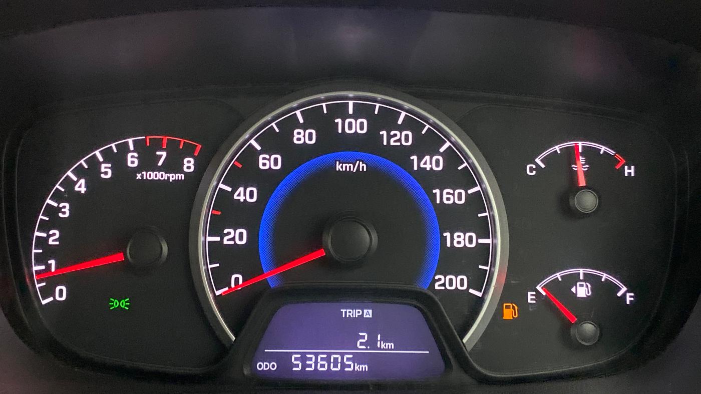2014 Hyundai Grand i10 MAGNA 1.2 VTVT, Petrol, Manual, 53,642 km, Odometer Image