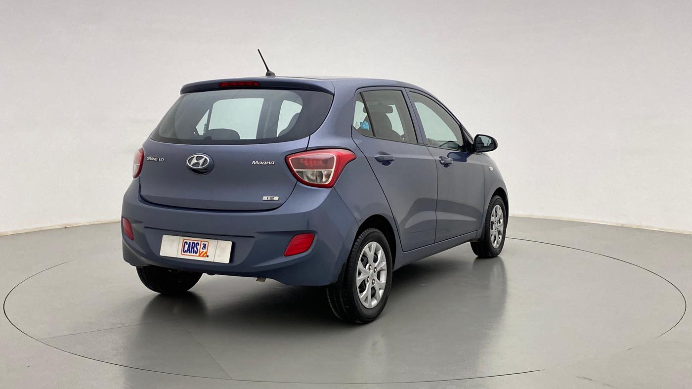 2014 Hyundai Grand i10 MAGNA 1.2 VTVT, Petrol, Manual, 53,642 km, Right Back Diagonal