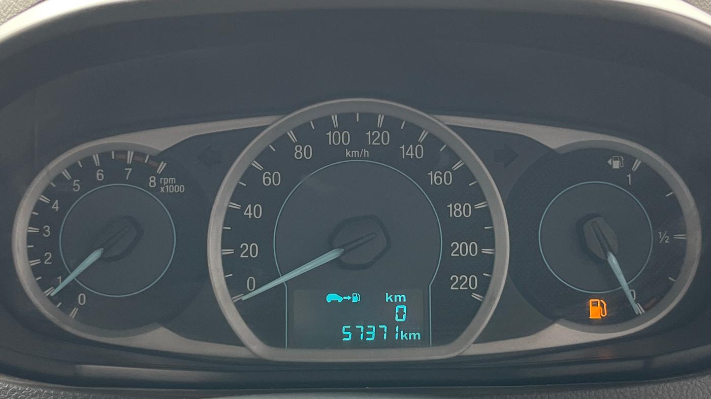 2016 Ford New Figo TITANIUM 1.2 PETROL MT, Petrol, Manual, 57,349 km, Odometer Image