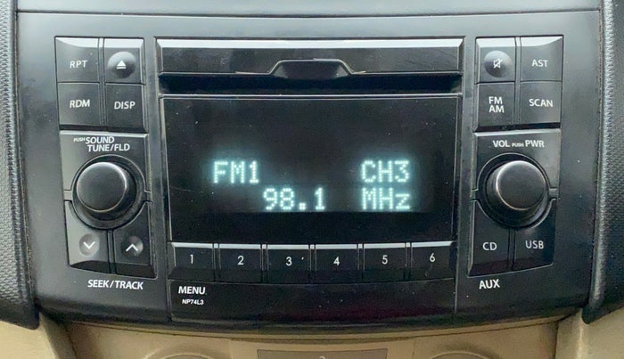 2014 Maruti Ertiga VXI, Petrol, Manual, 52,361 km, Infotainment System