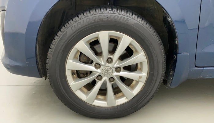 2014 Maruti Ertiga VXI, Petrol, Manual, 52,361 km, Left Front Wheel
