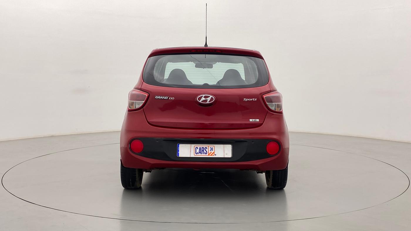 2017 Hyundai Grand i10 SPORTZ 1.2 KAPPA VTVT, Petrol, Manual, 50,774 km, Back/Rear