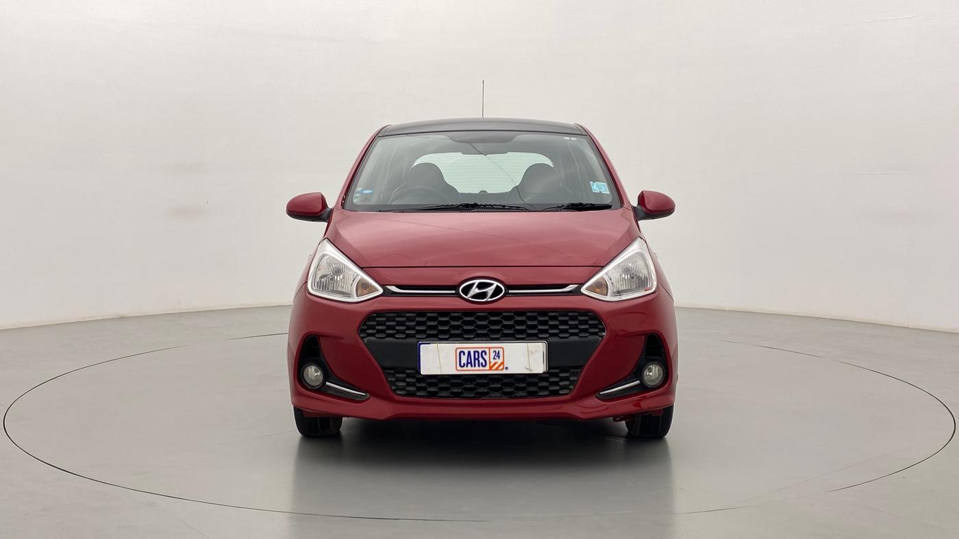 2017 Hyundai Grand i10 SPORTZ 1.2 KAPPA VTVT, Petrol, Manual, 50,774 km, Front