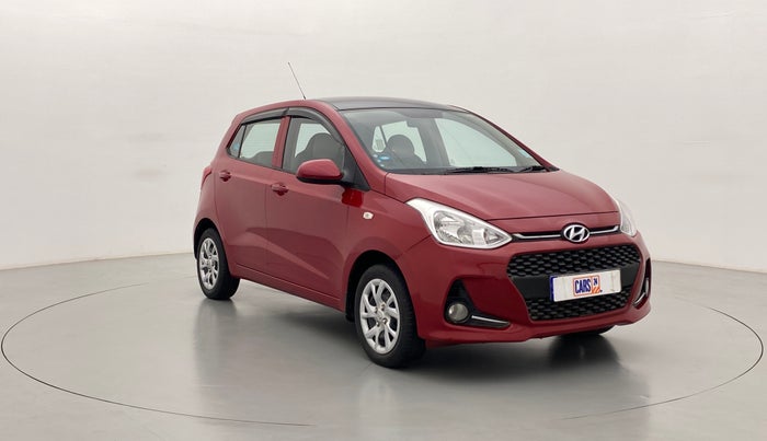 2017 Hyundai Grand i10 SPORTZ 1.2 KAPPA VTVT, Petrol, Manual, 50,774 km, Right Front Diagonal