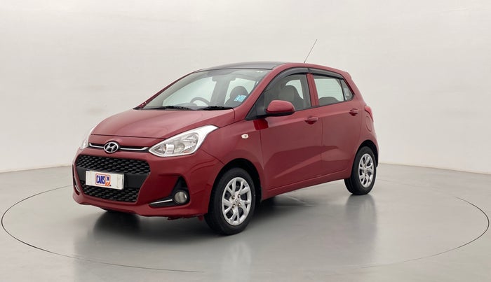 2017 Hyundai Grand i10 SPORTZ 1.2 KAPPA VTVT, Petrol, Manual, 50,774 km, Left Front Diagonal