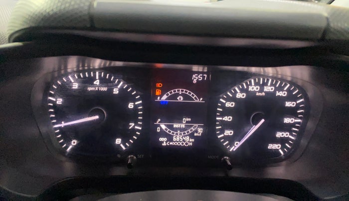 2020 Tata ALTROZ XT PETROL, Petrol, Manual, 68,542 km, Odometer Image
