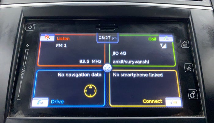 2019 Maruti Vitara Brezza ZDI+ DUAL TONE AMT, Diesel, Automatic, 52,444 km, Infotainment System