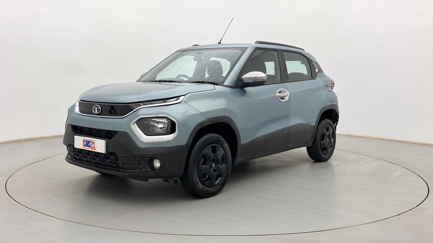2021 Tata PUNCH ACCOMPLISHED AMT, Petrol, Automatic, 28,773 km, Left Front Diagonal