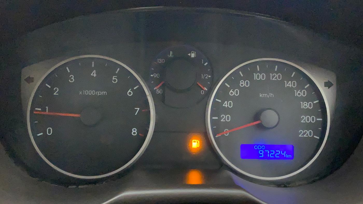 2011 Hyundai i20 MAGNA 1.2, Petrol, Manual, 97,224 km, Odometer Image
