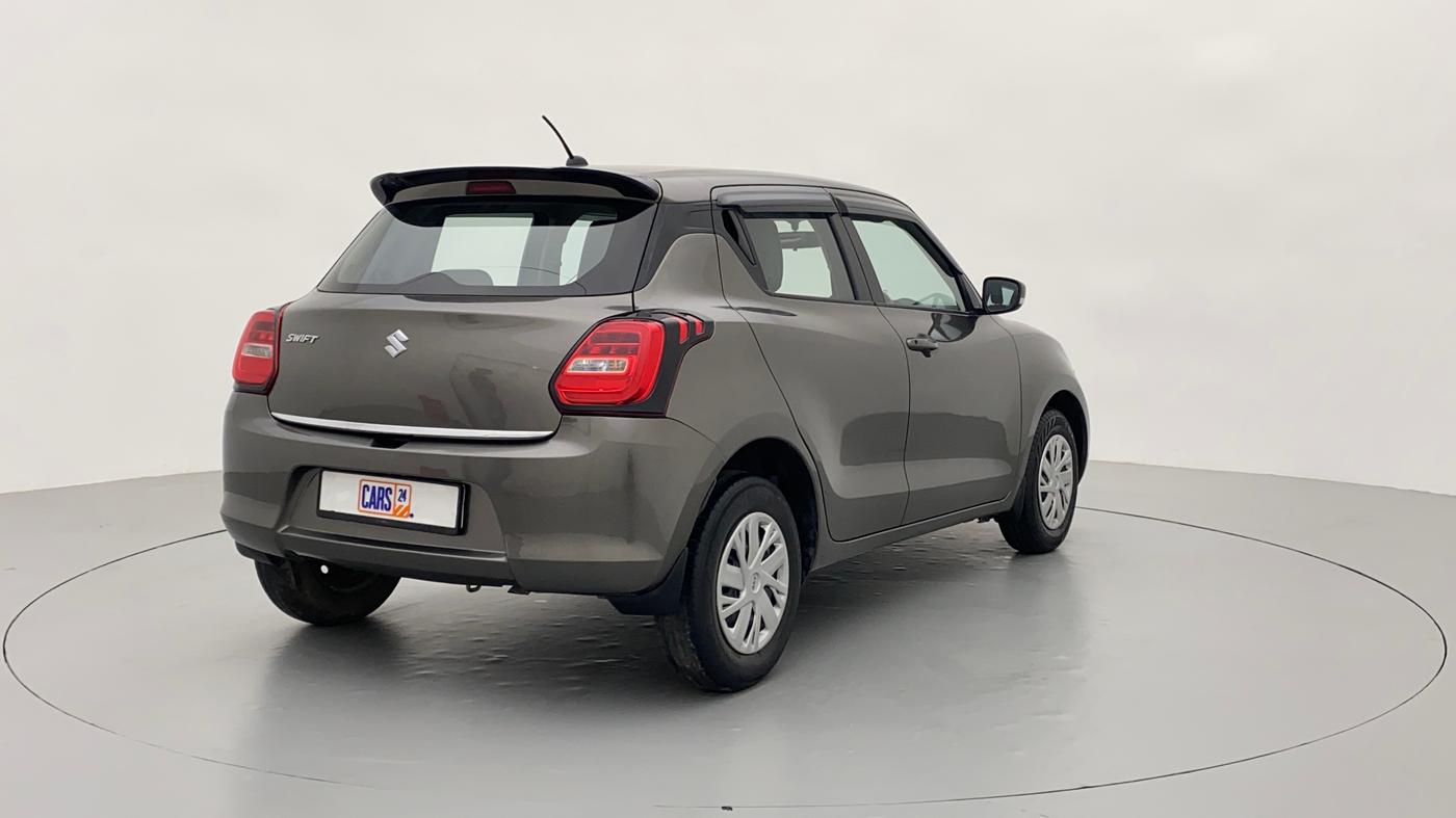 2018 Maruti Swift VXI D, Petrol, Manual, 25,690 km, Right Back Diagonal (45- Degree) View