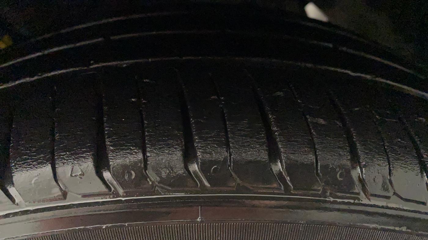 2015 Tata Zest XT PETROL, Petrol, Manual, 62,351 km, Left Rear Tyre Tread
