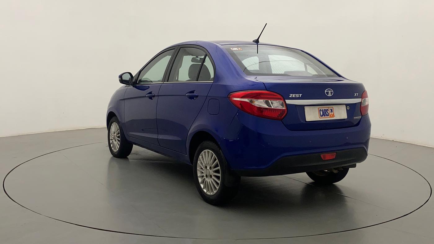 2015 Tata Zest XT PETROL, Petrol, Manual, 62,351 km, Left Back Diagonal