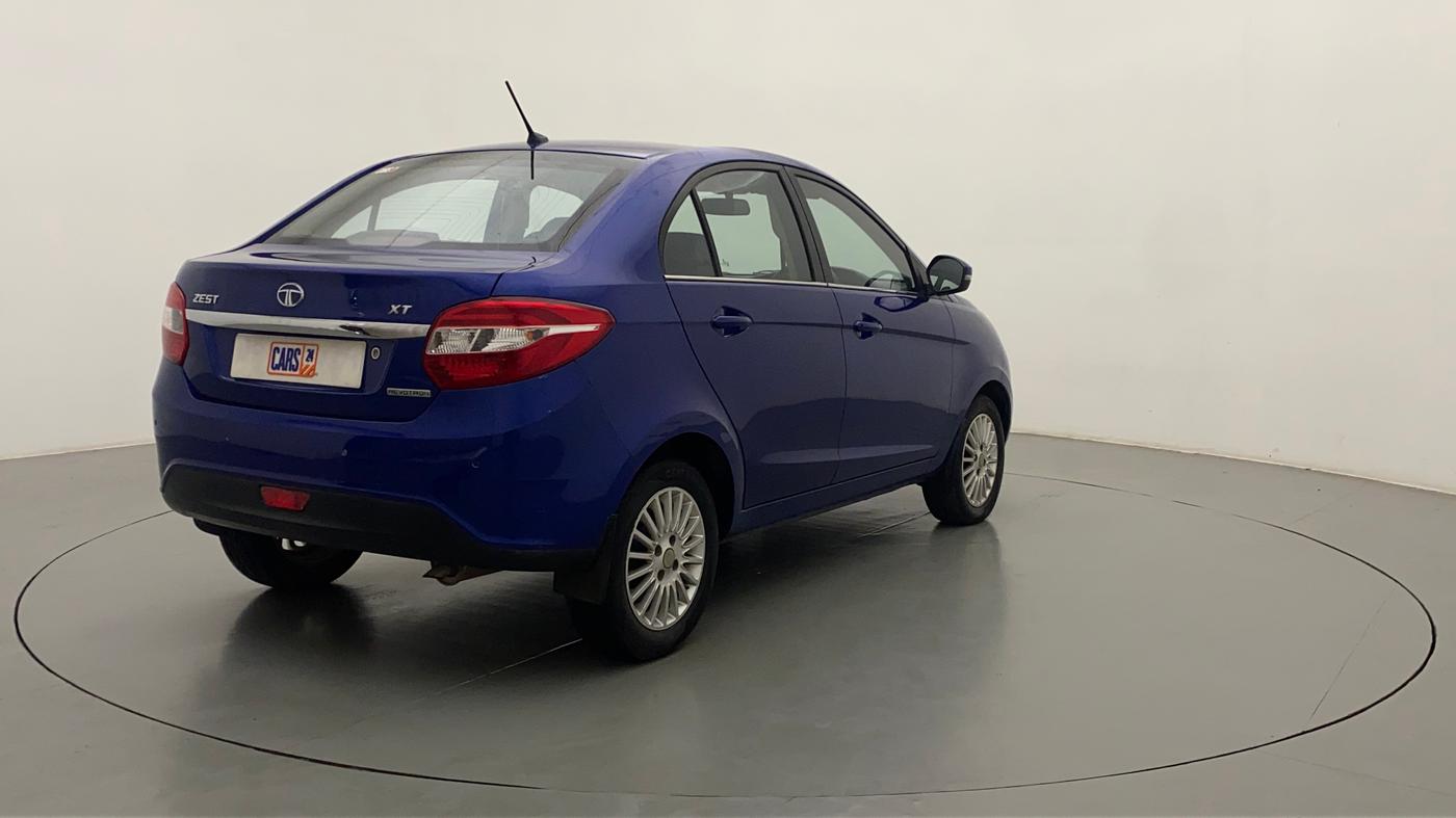 2015 Tata Zest XT PETROL, Petrol, Manual, 62,351 km, Right Back Diagonal
