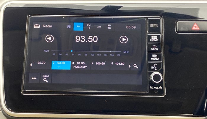 2017 Honda City VX MT PETROL, Petrol, Manual, 26,248 km, Infotainment System
