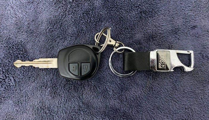 2018 Maruti Wagon R 1.0 VXI, Petrol, Manual, 7,655 km, Key Close Up