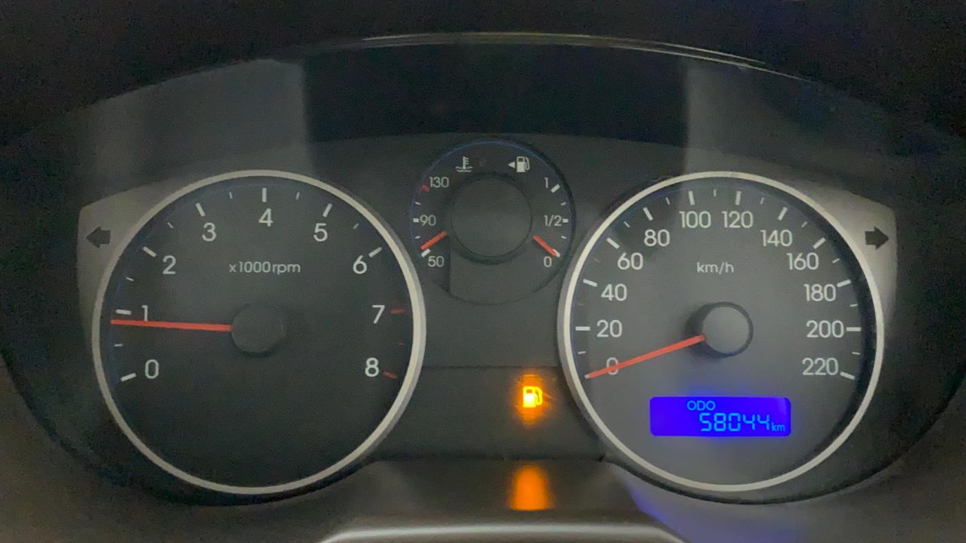 2011 Hyundai i20 SPORTZ (O) 1.2, Petrol, Manual, 58,044 km, Odometer Image