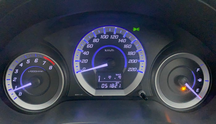 2013 Honda City 1.5L I-VTEC V MT, Petrol, Manual, 51,821 km, Odometer Image