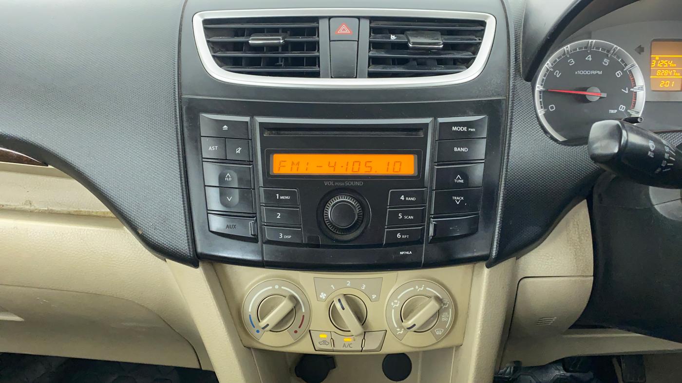 2013 Maruti Swift Dzire VXI, Petrol, Manual, 82,900 km, Air Conditioner