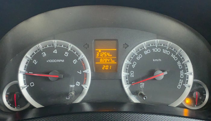 2013 Maruti Swift Dzire VXI, Petrol, Manual, 82,900 km, Odometer Image