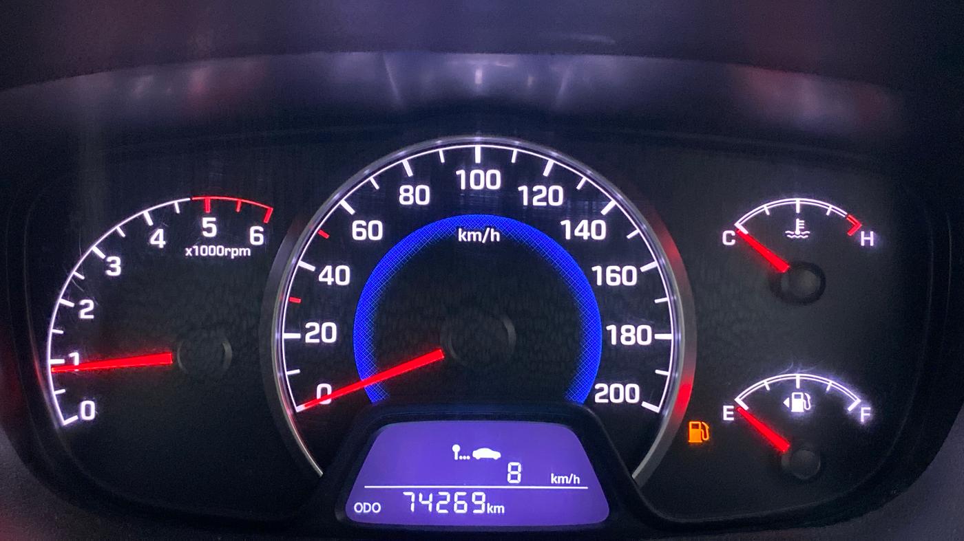 2015 Hyundai Grand i10 ASTA 1.1 CRDI, Diesel, Manual, 74,269 km, Odometer Image